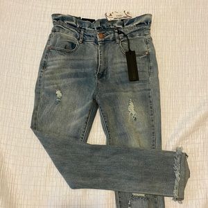Black Label Paper Bag denim sz 7/29